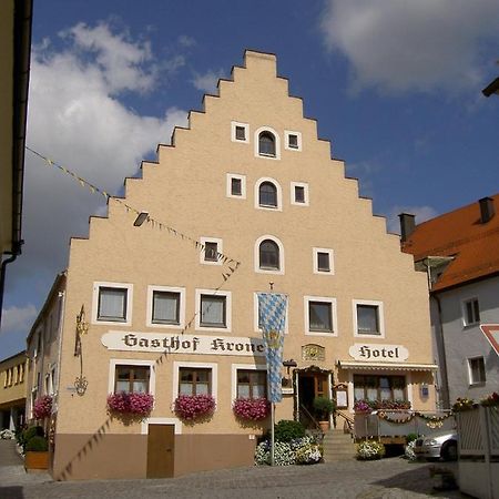 Hotel-Gasthof Krone Greding Exterior foto